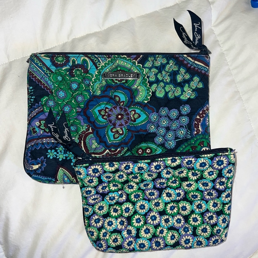 Vera Bradley travel cosmetic bags